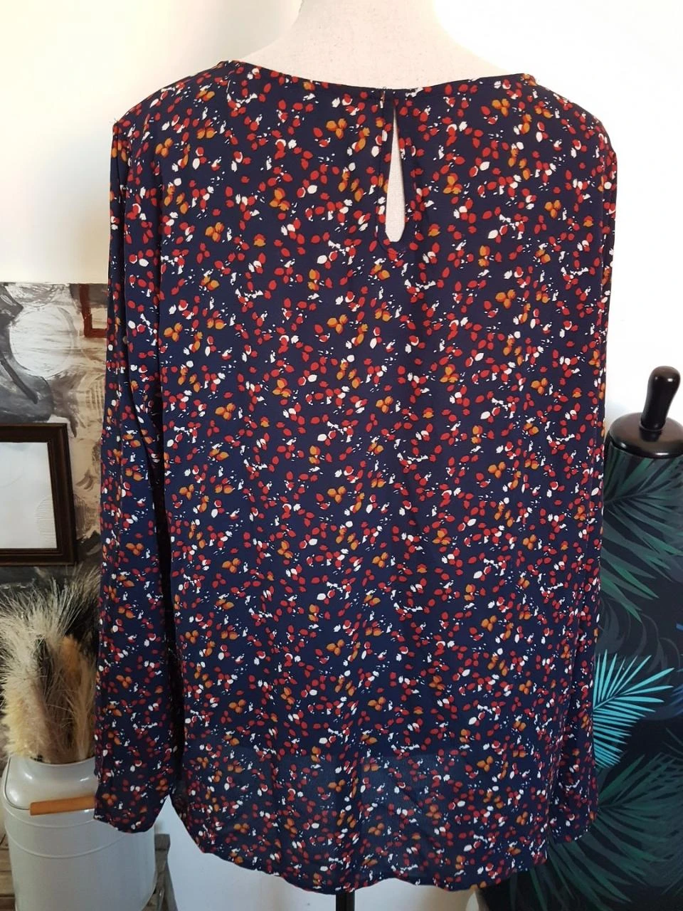 🌸 Vloeiende veelkleurige blouse - Maat 42/44 ✨ – photo 3